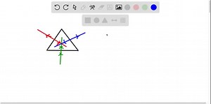 SOLVED:Draw a triangle like A B C. Then use a segment bisector construction to construct the perpendicular bisector of A C.