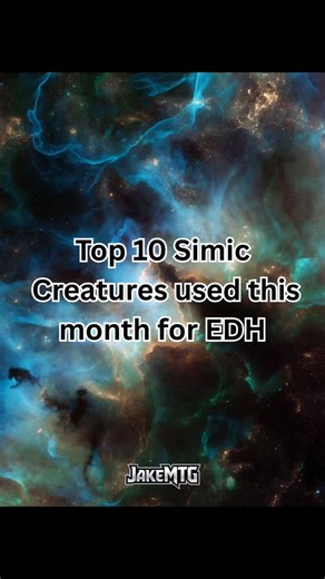 Jake MTG on Instagram: "🌊🟢 Top 10 Simic Creatures for Commander this month - January 2026 🌊🟢 In January 2026, Commander players are surging with Simic creatures—the landfall rampers, counter engines, token doublers, evasion tutors, and cosmic serpents that flood boards, proliferate value, and overwhelm with resilient growth across millions of decks, per EDHREC data. Rounding out the top 10: 10: Adrix and Nev, Twincasters in 120K decks (3.4%). 9: Kinnan, Bonder Prodigy in 150K decks (4.3%). 8