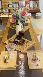 An invitation to clay: Mindful but also peaceful , careful but open ended, inspiring but natural, homely and educational.. Here’s an example of ways in which we invite Tamariki ( children ) into learning & play. Using a variety of resources of different shapes and sizes, heights and widths and textures already adds it’s own element of “sensory play” we are careful in our selection. On top of this we include, fresh herbs, acorns, sticks, knifes, fresh garden flowers, pinecones, candles, feathers,