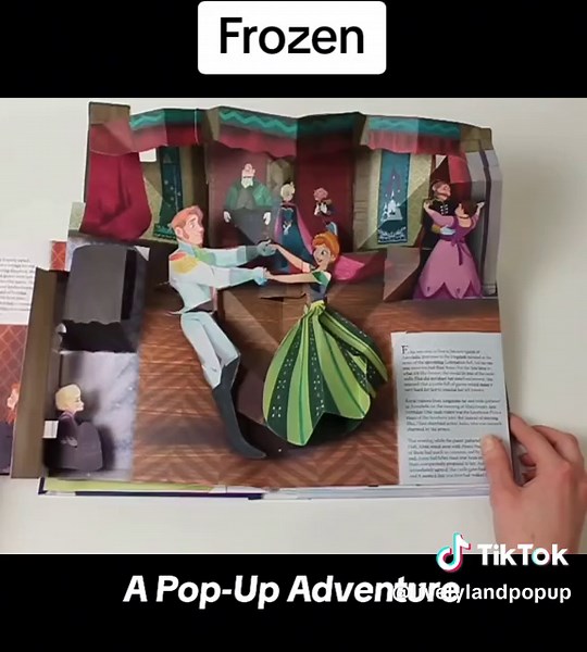 Frozen: A Pop-Up Adventure #popup #book #frozen #princess #disney