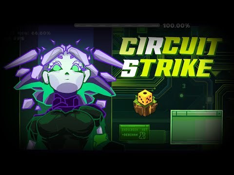 "Circuit Strike" (Daily level by DangerKat) | Geometry dash