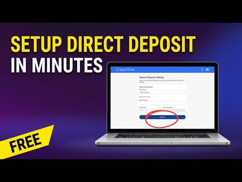How to Set Up Direct Deposit on Spark Driver in 2026 | Step-by-Step Guide