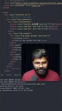 ✅ Tab Panels using JavaScript 🔥 | Real World JavaScript Series #javascriptdev #codinglife