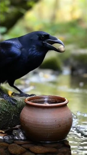 Crow Solves Puzzle Like a Scientist 😂🧠