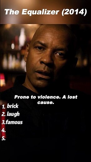 The Equalizer (2014) | “Between the Bricks.” 🧱💀