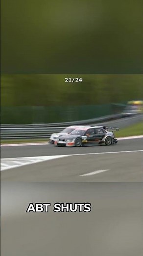 The Most Dangerous Spa Overtake in 2005 DTM #DTM #RacingHighlights #Motorsport