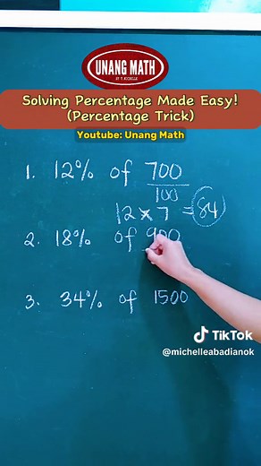 Easiest Way to Solve Math Percentage Problems - Math Tricks Tutorial