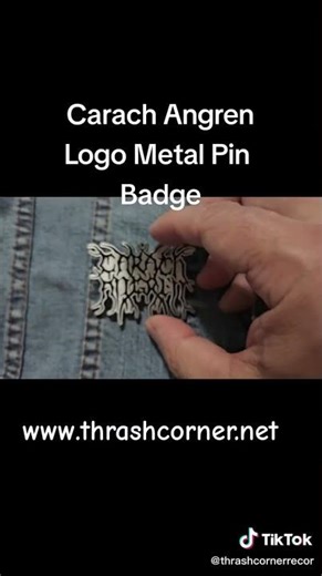 CARACH ANGREN-LOGO METAL PIN BADGE OFFICIAL !!!