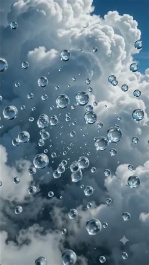 How Does Rain Form? 🌧️ Rain Formation Explained in 10 Seconds #shorts