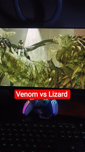 Venom vs Lizard Spider Man 2 Gameplay #headshothunter #gaming #spiderman #venom