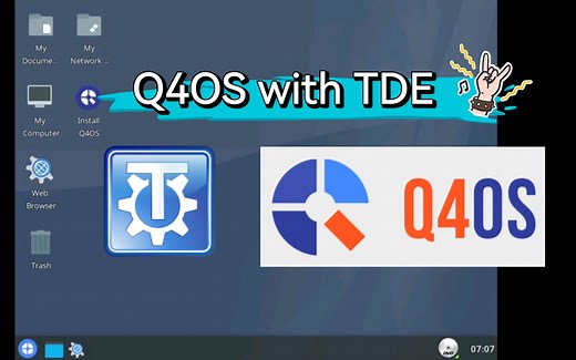 【凛白】Trinity桌面环境（TDE）的Q4OS安装体验