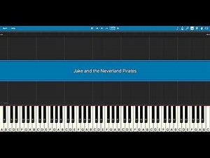 Jake and the Never Land Pirates Theme Song - Piano Tutorial
