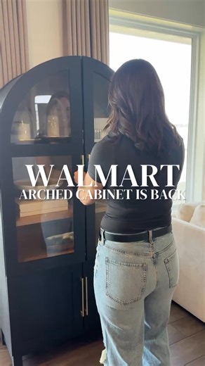 🔗👇🏻 Ok run 🏃‍♀️ The viral Walmart arched cabinet is finally back in stock! Comment CABINET and I’ll send it to your DM’s 🔗 https://walmrt.us/4d3YEya Walmart partner The details are amazing—it does require some assembly, but I couldn’t believe how good it looks for the price. I even swapped out the handles to elevate it even more, and it totally gives designer vibes! How to shop: ･Comment CABINET and I’ll send you over a link ･Make sure you’re following me @themertenshome to receive my DMs ･