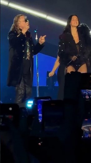 Dua Lipa - Oye mi amor (chorus part) 02 Dec 2025 feat. Maná Fher Live in Mexico #radicaloptimismtour