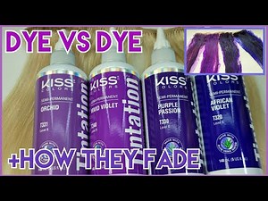 Dye VS Dye - KISS Purples
