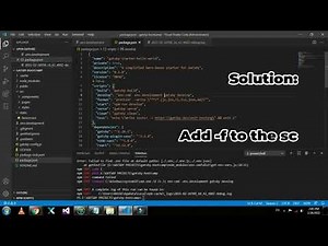 Failed to find .env file. Error command env-cmd .env.development gatsby develop