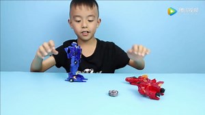 爆速合体威甲和翎空玩具，汽车一秒变形机甲！