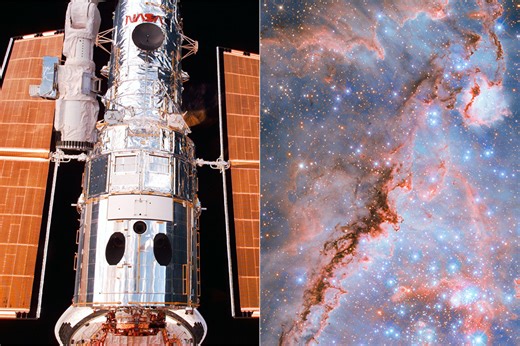 Hubble Captures New Image of Star Factory NGC 346 in the Small Magellanic Cloud