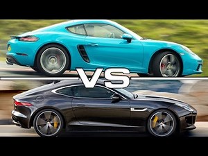 Porsche 718 Cayman S vs Jaguar F-Type R