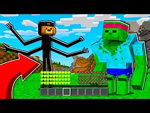 DIABOLOFEAT35 se TRANSFORME en MUTANT ZOMBIE sur Minecraft ! 😰 Famille Diabolo