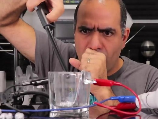 Wireless Communication with a Cup of Balls, Coherer Effect Part 2 #electroboom #electricity #diy #electrical #science