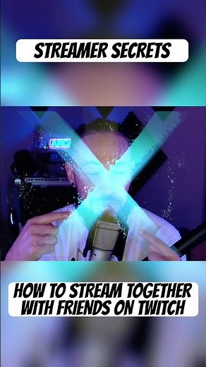 Streamer Secrets - How to Stream Together with friends #streamer #livestream #twitch #tutorial