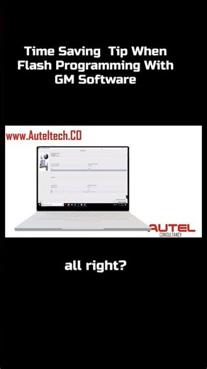 Time Saving Tip When Flash Programming With GM Software