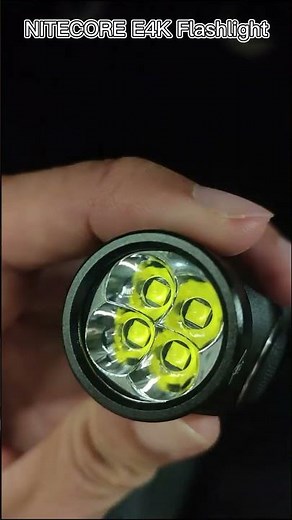 NITECORE E4K - 4,400 lumens 21700 Compact EDC Flashlight