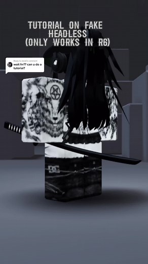 Roblox Headless Profile Picture Tutorial