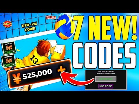 ⚠️UPDATE - 24!💥[CODE]⚠️ VOLLEYBALL LEGENDS ROBLOX CODES JUNE 2025 - VOLLEYBALL LEGENDS CODES