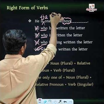 Relative Pronoun এর পরবর্তী Verb-টি কি Singular না Plural হয়?