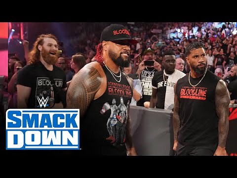 Sami Zayn and The Usos cause Theory to be attacked by Madcap Moss: SmackDown, July 15, 2022