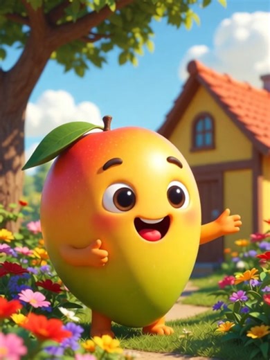 📝 YouTube Description (SEO Optimized) Welcome to a beautiful and heartwarming kids story “Mango Family Story – Aam Ka Ghar Aur Pyari Family.” 🥭🏡 In this cute 3D cartoon style story, Mango lives in a small yellow house in a beautiful garden with his loving family. His mother makes delicious mango dishes, his father takes care of the garden, and his little sister Moni loves to play with butterflies. One day, a strong storm and rain come to the garden. Moni becomes scared, but Mango comforts her