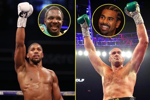 VERDICT Anthony Joshua vs Tyson Fury predictions: Mike Tyson, Dillian Whyte, David Haye and more give their opinions on heavyweight super fight
