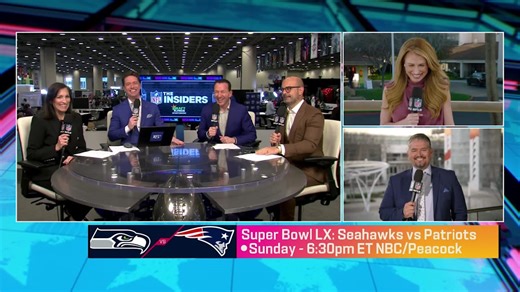 Jane Slater and Omar Ruiz Preview The Key Matchups Of Super Bowl LX 'The Insiders' | NFL Network