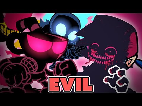 FRIDAY NIGHT FUNKIN' mod EVIL Boyfriend VS indie cross