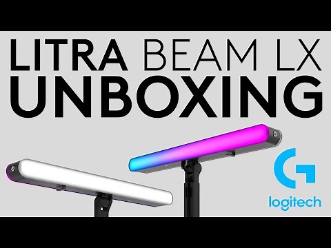 Logitech LITRA BEAM LX UNBOXING
