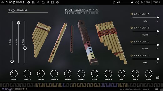 Andean Bundle by Tribe Instruments - World Instrument Bundle Plugin VST3 Audio Unit AAX