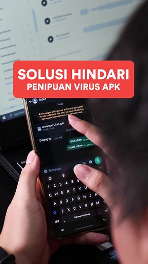 Ada yang sudah pernah jadi korban? #whatsapp #virus #apk #tips #solution#tech #techtok #fyp #fypシ
