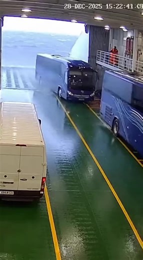 Heavy Winds and Ocean Waves Test Ship Resilience