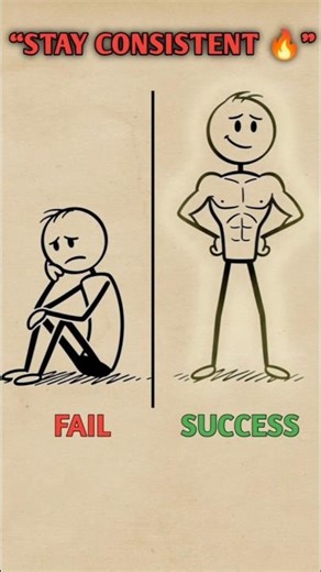 Stop Waiting Motivation! Start Consistency #consistency #stickman #hindianimation