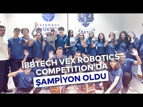 IBB TECH BECAME CHAMPION IN THE VEX ROBOTICS COMPETITION.