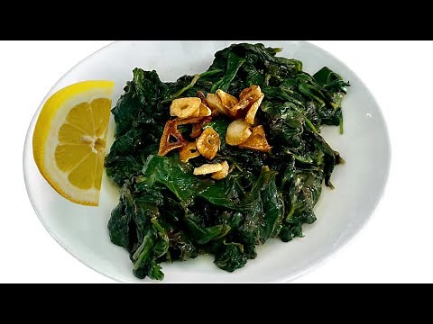 How to Sauté Fresh Spinach | Easy Recipe
