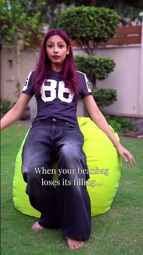 Bean Bag Gone Flat? Here’s the Fix! 💡 | Refill Guide