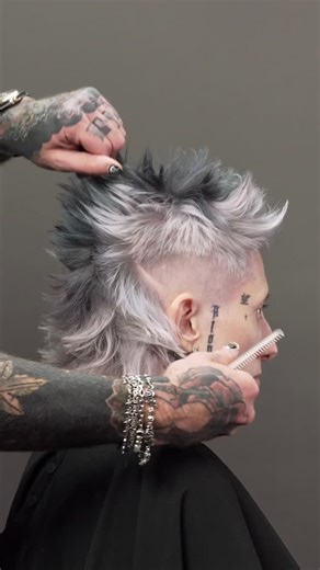 John Carmona | Ghost Mullet visual tutorial 👁️ // Words on being a specialist // collab with babe @hair.by.mj_ doing the beautiful color // ft.... | Instagram