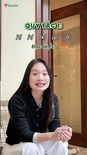 3 QUY TẮC GIÚP BẠN PHÁT ÂM /S/ và /ES/ NHANH VÀ CHÍNH XÁC NHẤT | EDULIFE