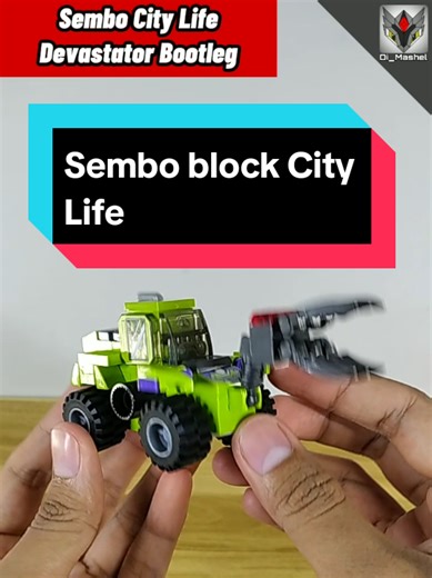 part Mech devastator KW sembo #mainananak #brick #lego #devastator #mainananak