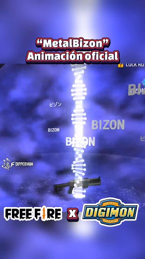 ⚠️Secuencia evolutiva “MetalBizon” de Free fire x Digimon. #freefire #garenafreefire #digimon #デジモン #gaming | Dippermon ACE