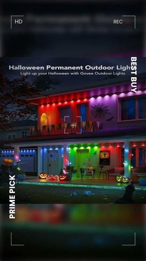 300FT 180LED Permanent Eaves LED Lights Outdoor Waterproof RGB String Lights DIY Scene Christmas ...