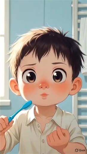 Toothbrush Magic Story 🪄🦷#shorts #shortvideo #kids #goodvibes